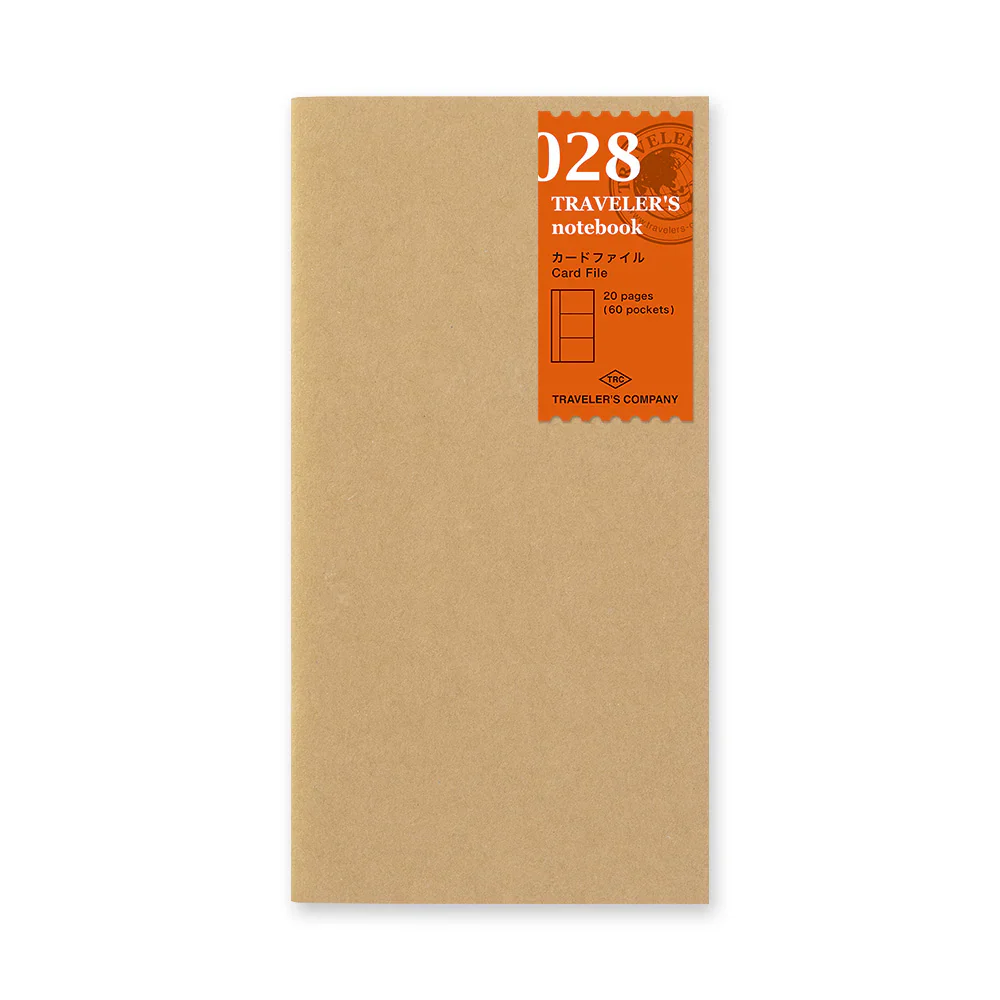 Traveler's Notebook - 028 Refill Card File - Regular Size
