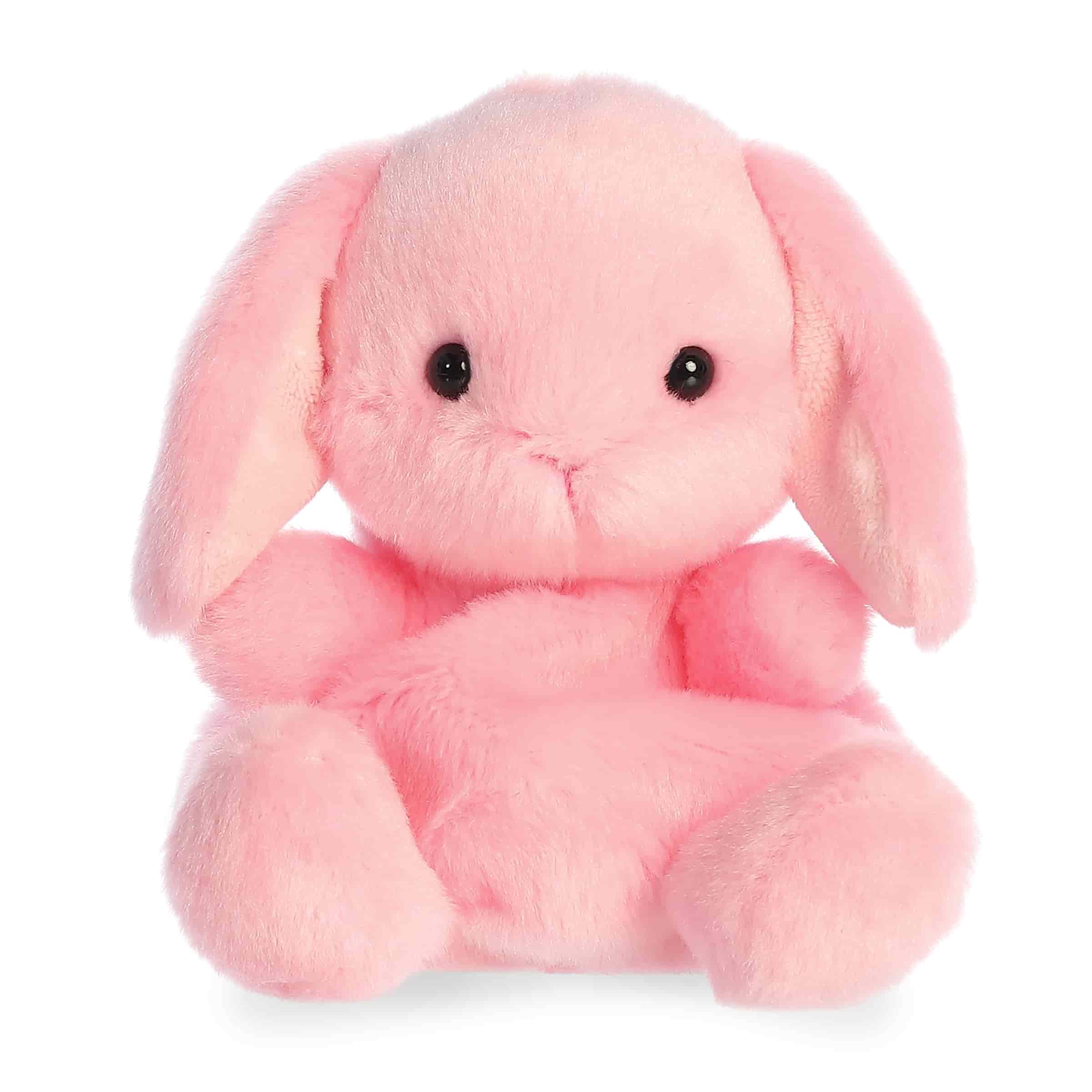 AURORA - PALM PALS - 5" PETAL PINK LOP BUNNY