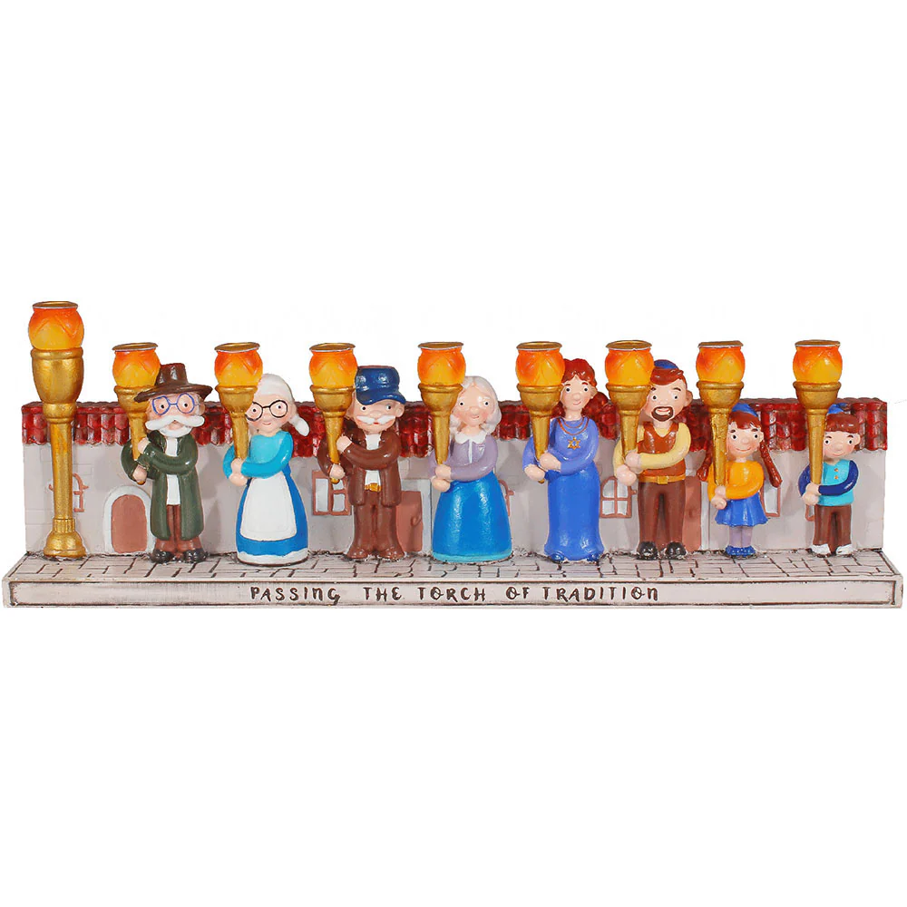 ZION POLYRESIN TRADITIONS MENORAH