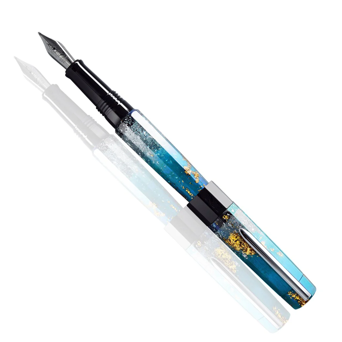 BENU - Euphoria Collection "Bora Bora" Fountain Pen - Image 4