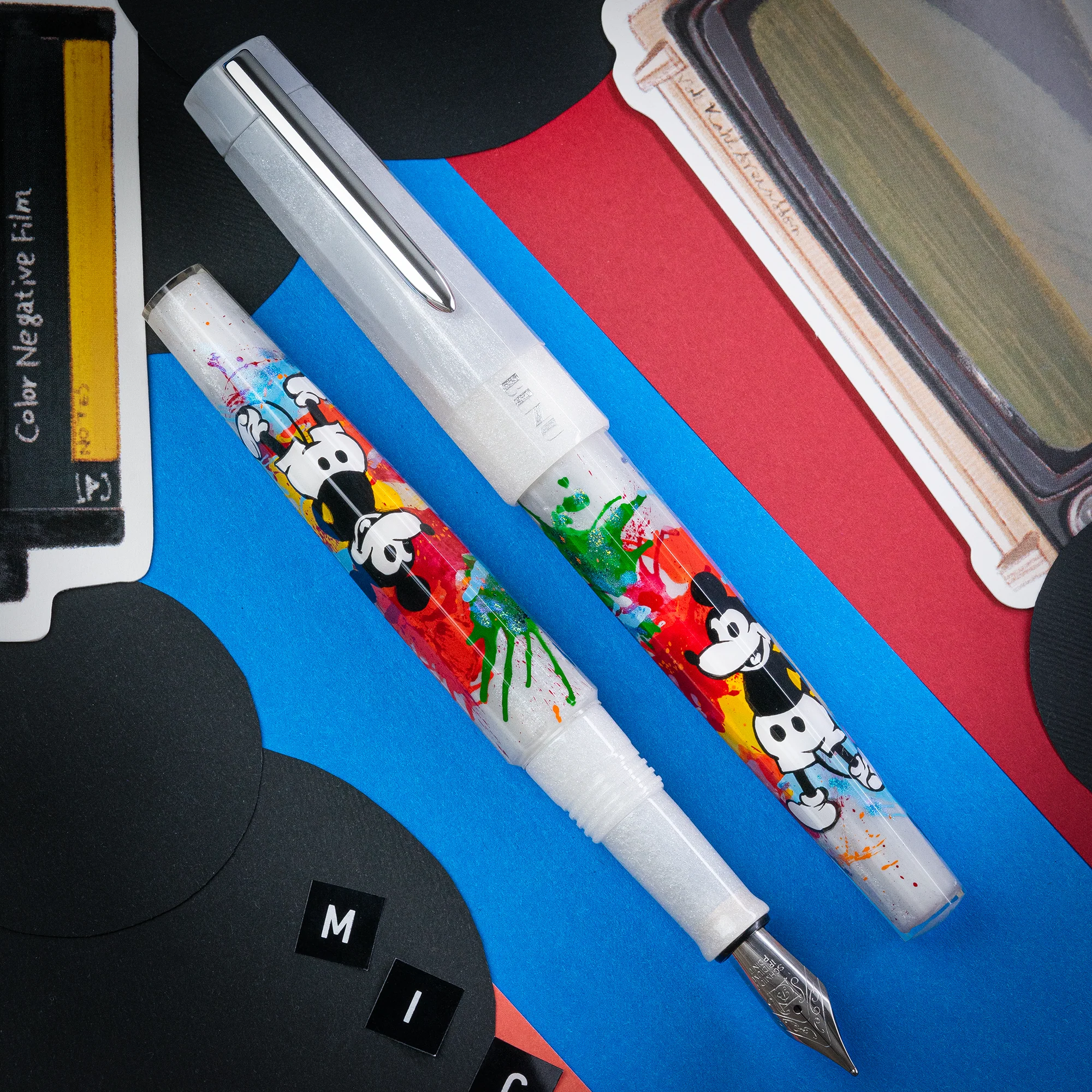 BENU - EUPHORIA MICKEY MOUSE FOUNTAIN PEN - STEAMBOAT MASTER - Image 3