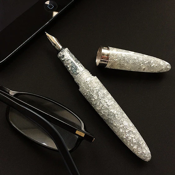 BENU - Minima Collection - Fountain Pen - Baikal Ice - F Nib - Image 3