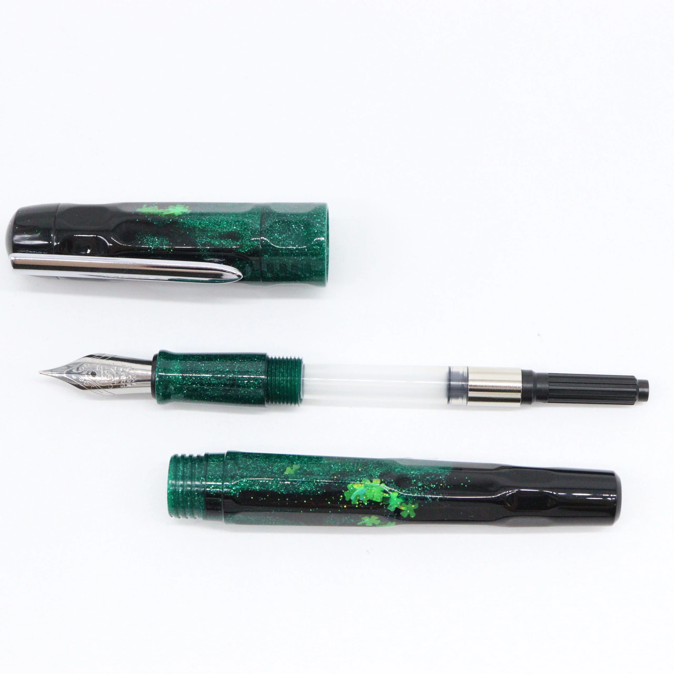 BENU - Talisman Collection - "Four Leaf Clover" Fountain Pen - Image 7