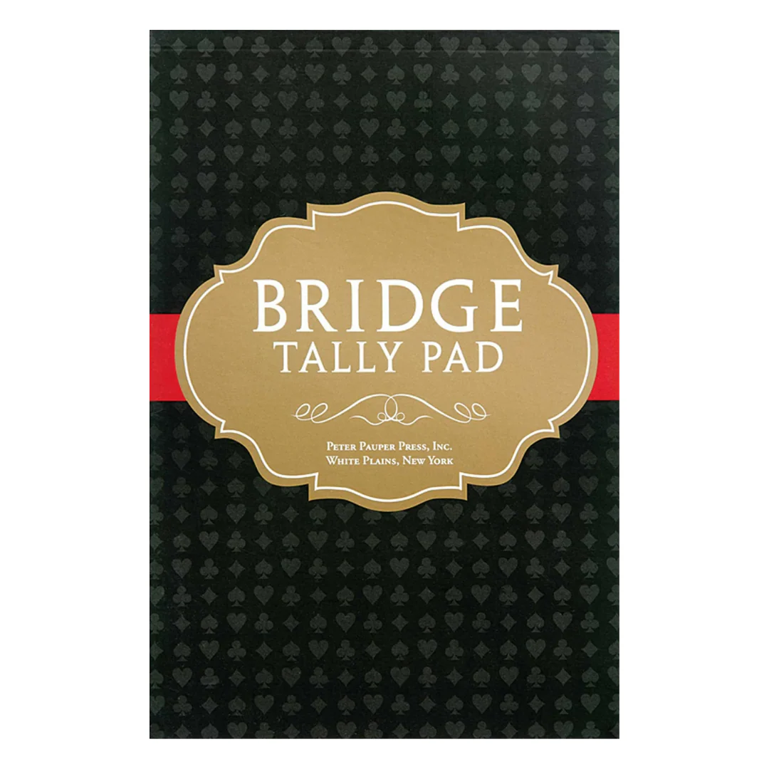 Peter Pauper Press - Bridge Tally Pad