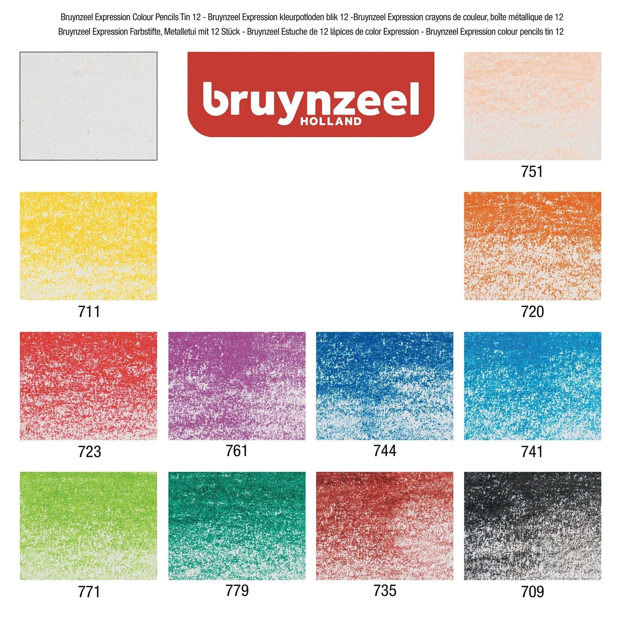 Bruynzeel - Expression Coloured pencils - Set of 12 - Image 3