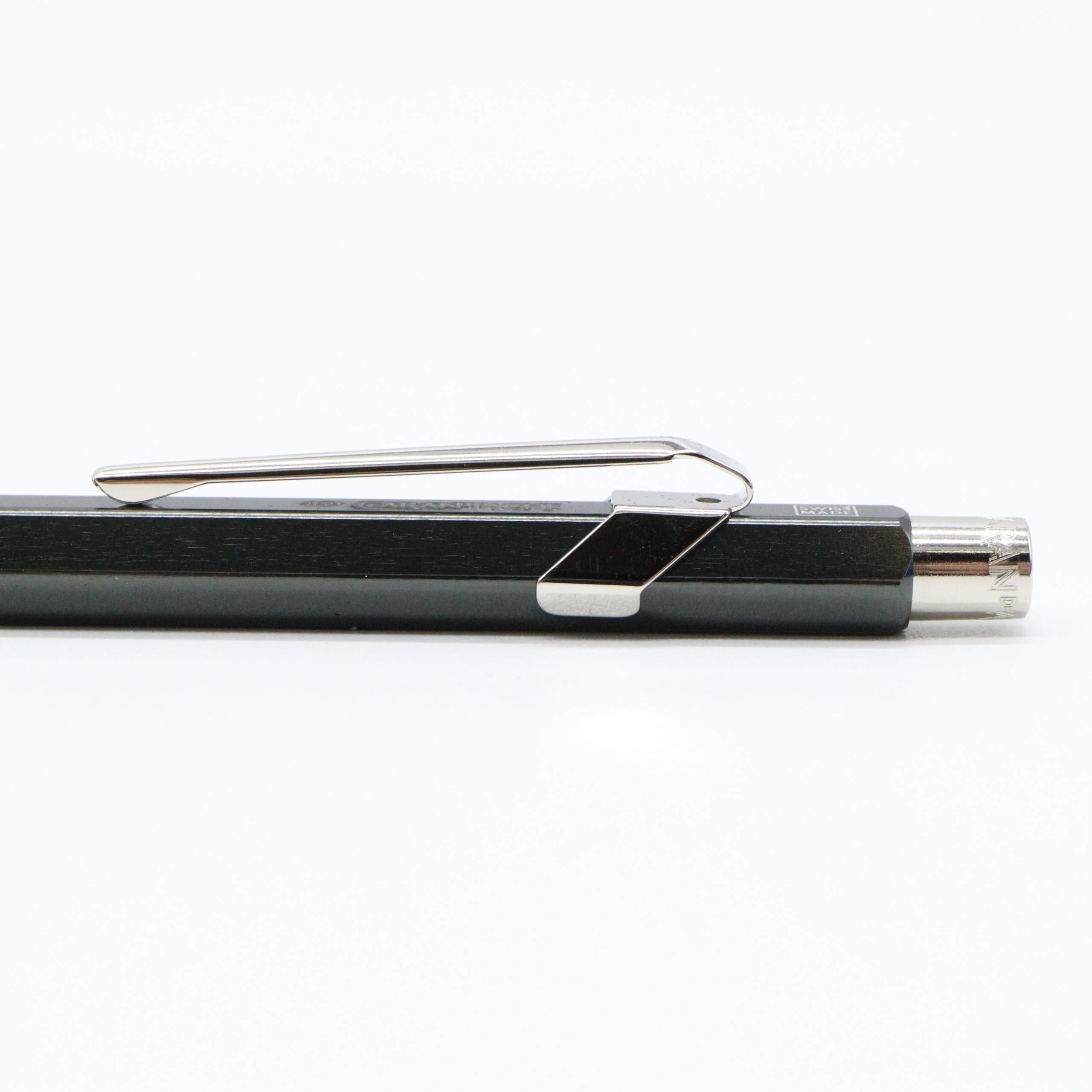 Caran D’ache 849 Ballpoint Pen with Metal Case – Metallic Black - Image 4