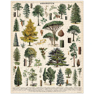 Cavallini & Co - Vintage Puzzle 1000 Pieces - Arboretum - Image 2