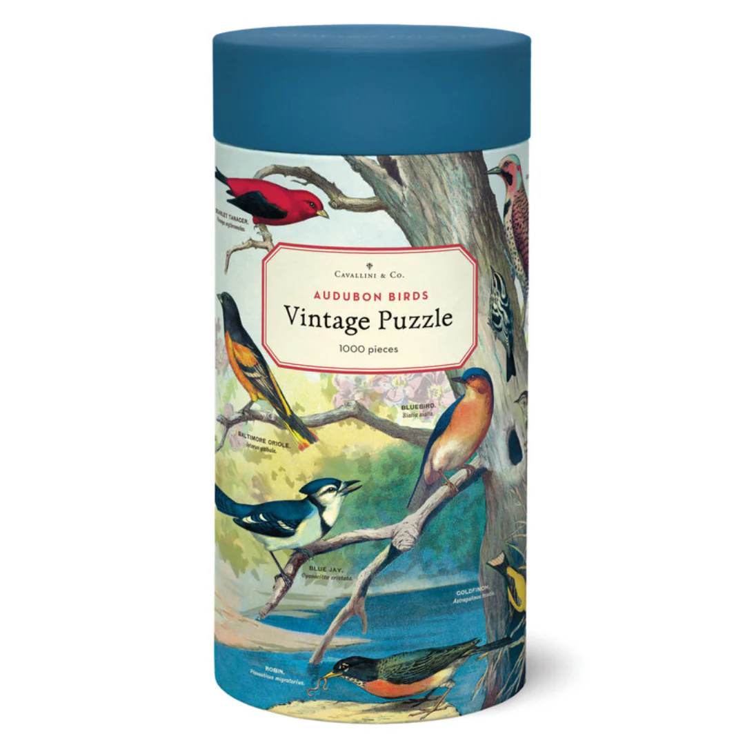 Cavallini & Co - Vintage Puzzle 1000 Pieces - Birds