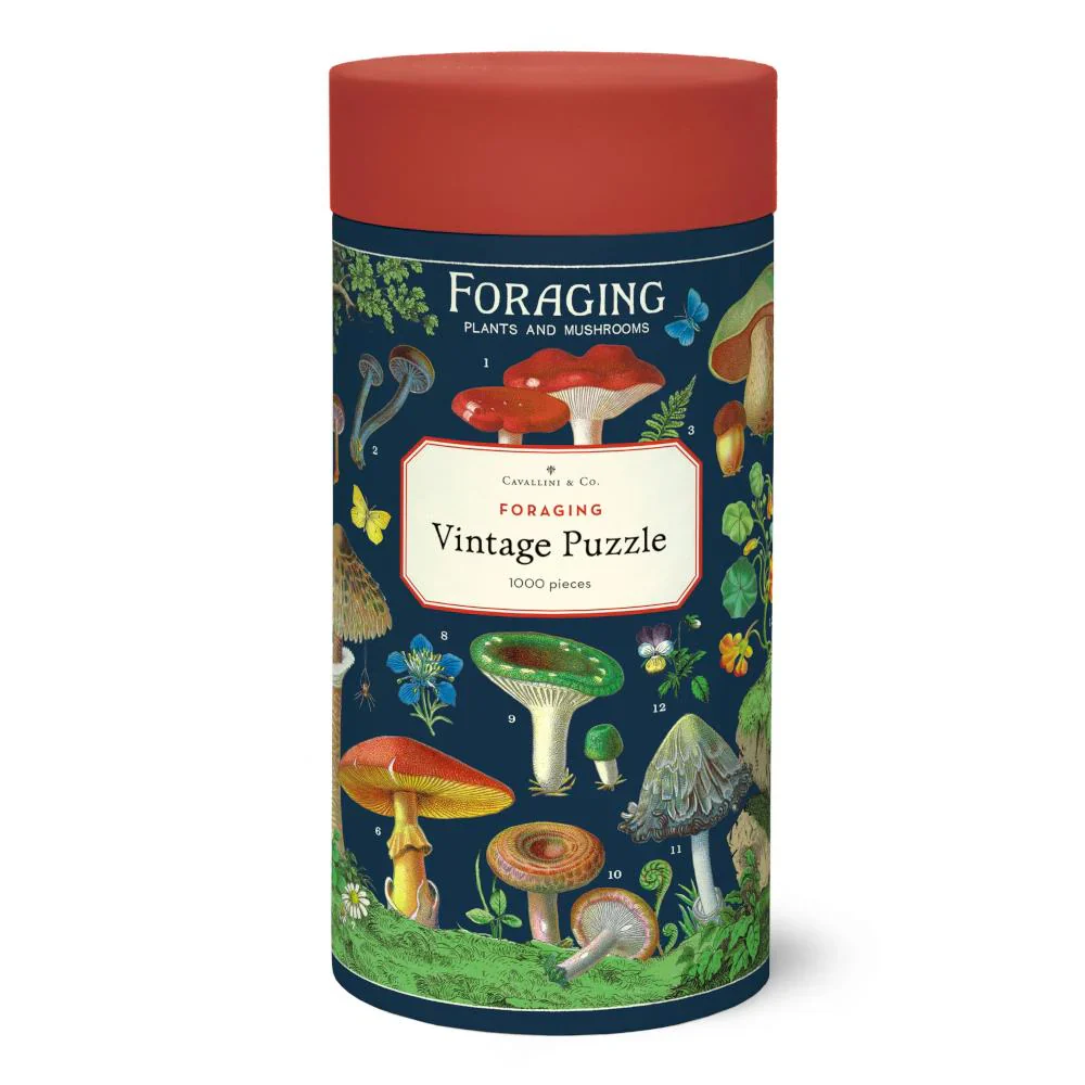 Cavallini & Co - Vintage Puzzle 1000 Pieces - Foraging