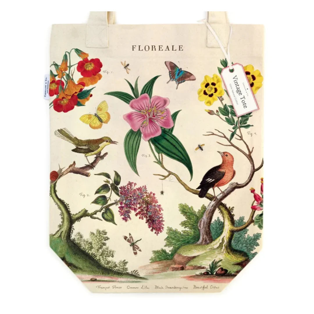 Cavallini & Co - Tote Bag - Floreale