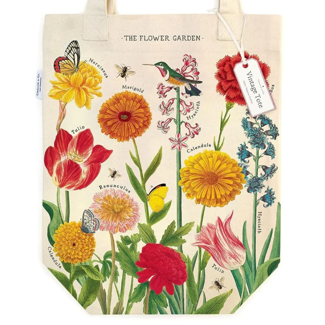 Cavallini & Co - Tote Bag - Flower Garden