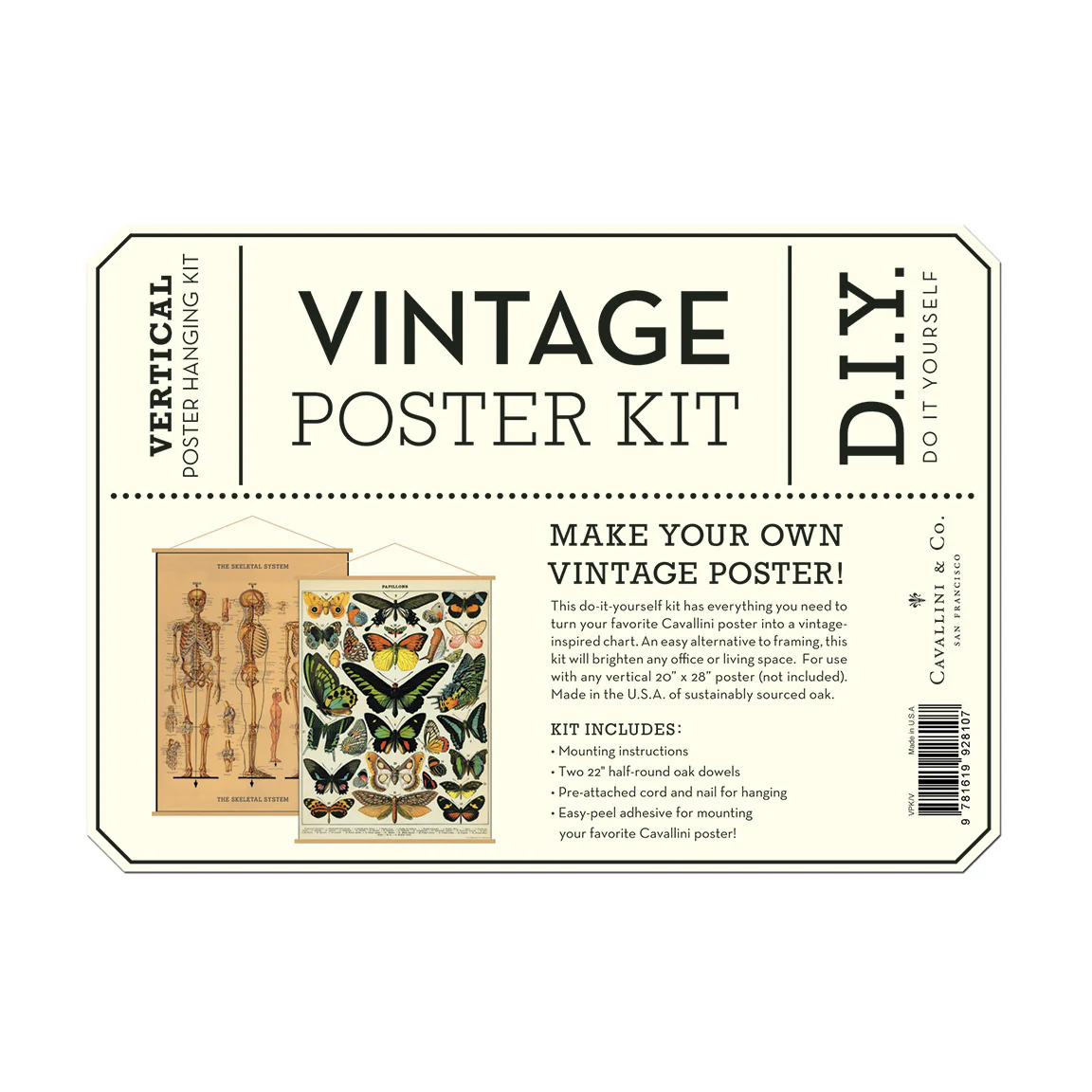 Cavallini & Co - Vertical Vintage Poster Kit - Image 2