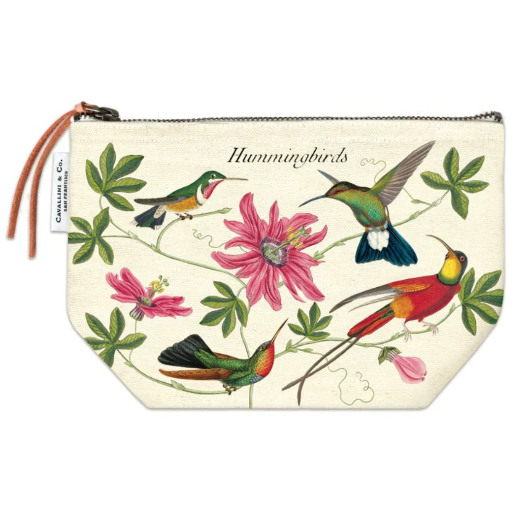 CAVALLINI & CO - Vintage Pouch - Hummingbirds