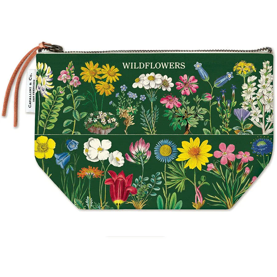 CAVALLINI & CO - Vintage Pouch - Wildflowers 2