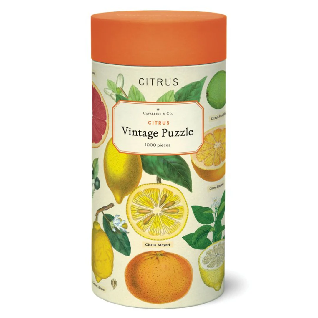 Cavallini & Co - Vintage Puzzle 1000 Pieces - Citrus