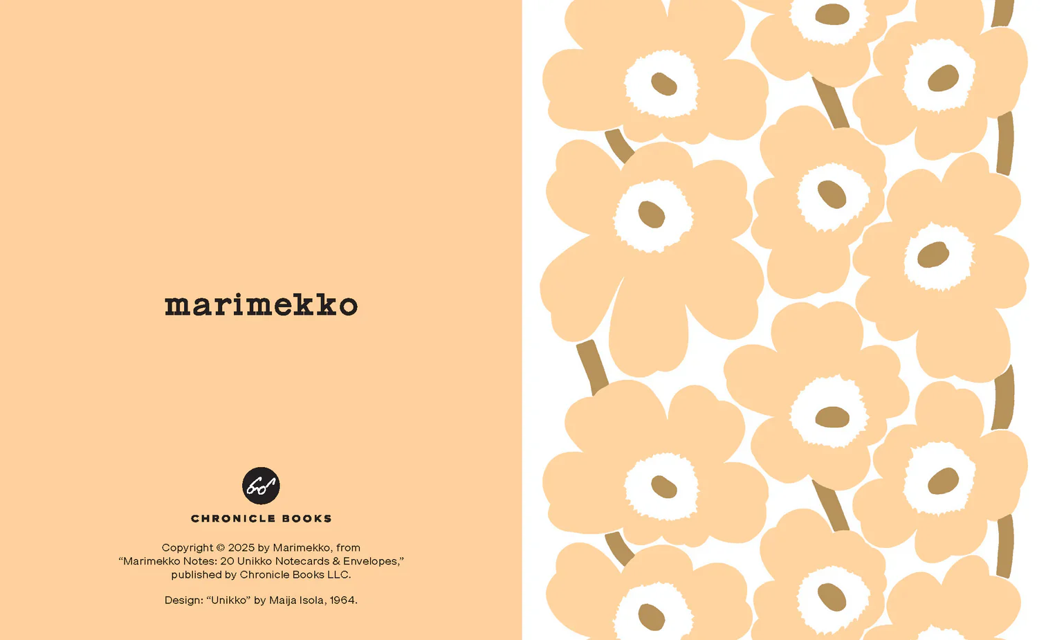 Chronicle Books - Marimekko 20 Unikko Notecards & Envelopes - Pastels - Image 2