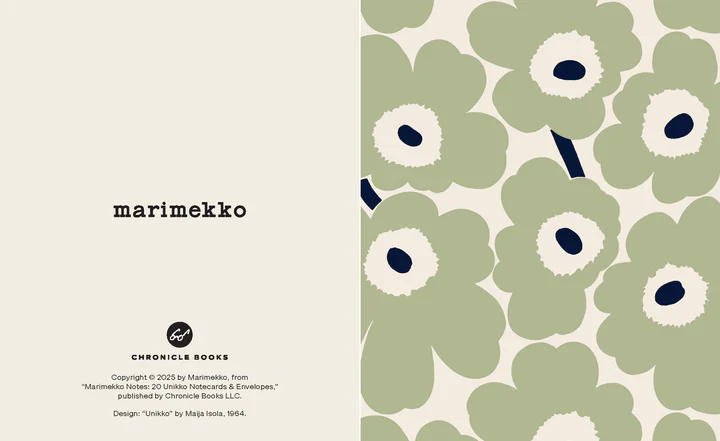 Chronicle Books - Marimekko 20 Unikko Notecards & Envelopes - Pastels - Image 4