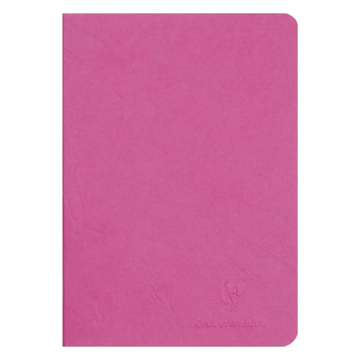Clairefontaine - Age-Bag Stapled Notebook - Lined - 96 Pages - 5x8 - Red