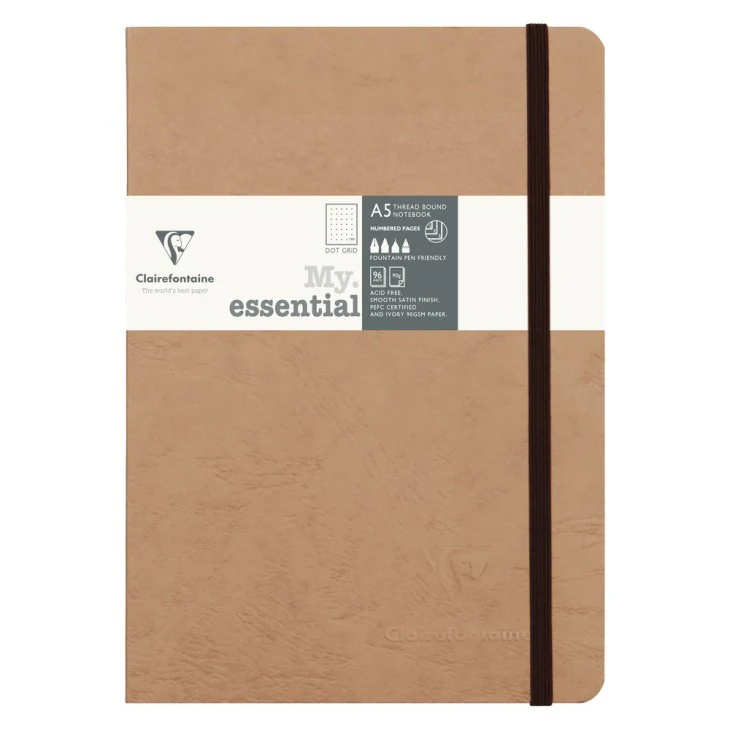 Clairefontaine - Age-Bag Notebook "My Essential" - 192 Pages - A5 - 5.8x8.3 - Image 3