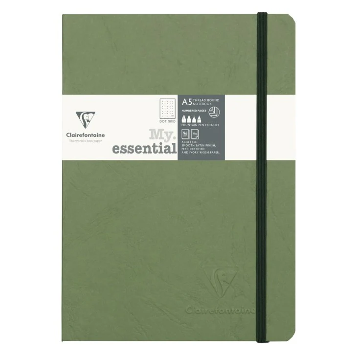 Clairefontaine - Age-Bag Notebook "My Essential" - 192 Pages - A5 - 5.8x8.3 - Image 4