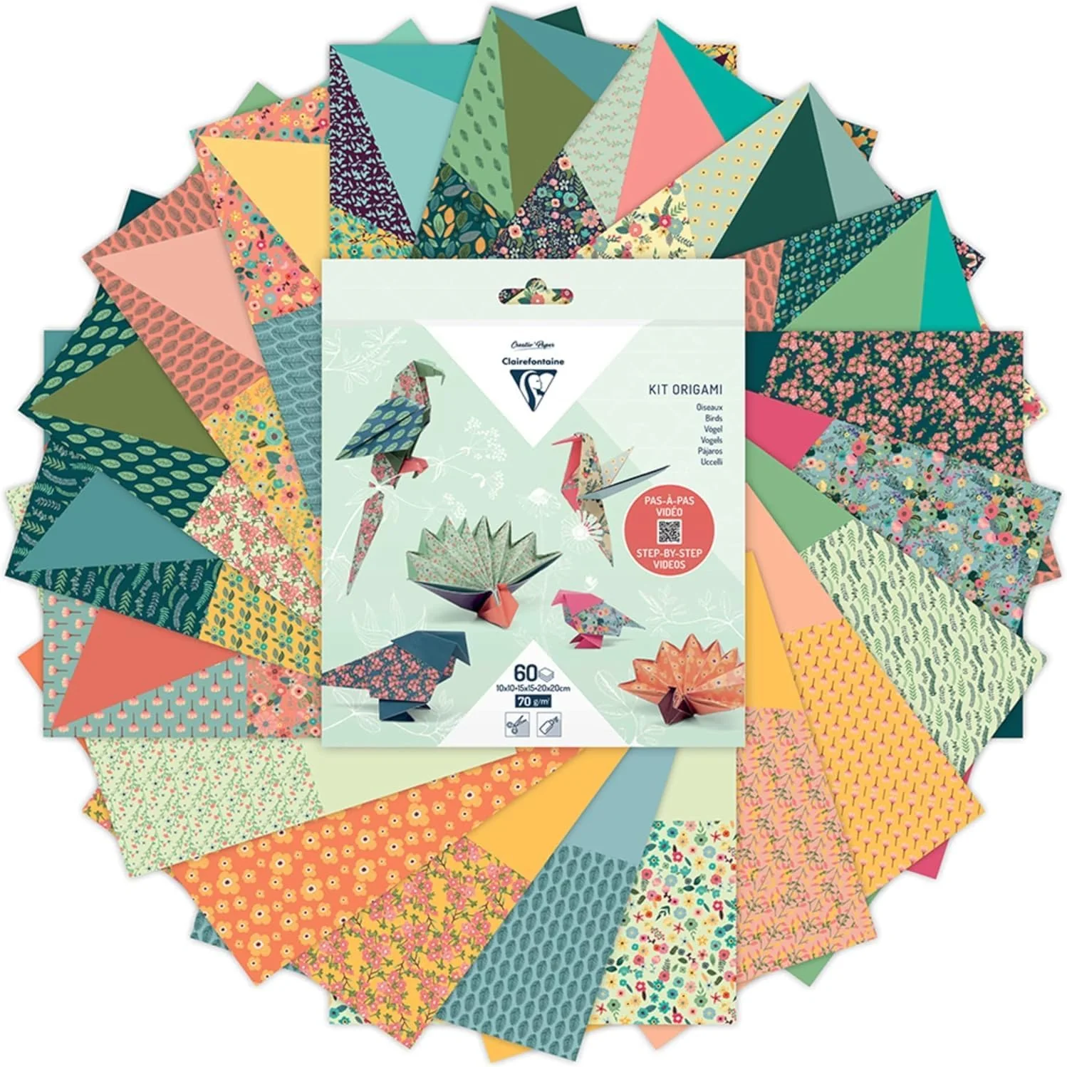 CLAIREFONTAINE - Origami Kit | Birds - Image 3