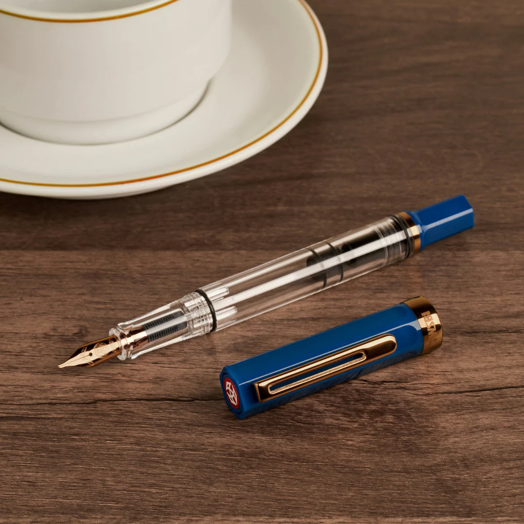 TWSBI - Eco Fountain Pen - Indigo Blue with Bronze Trim - Image 2