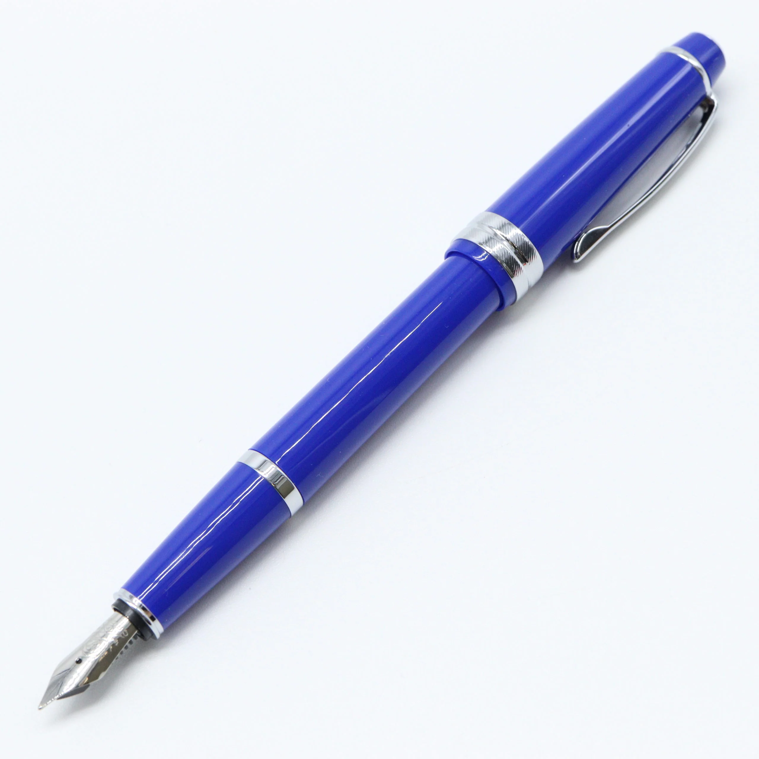 CROSS - BAILEY RESIN W/ CHROME APPOINTMENT FOUNTAIN PEN - BLUE