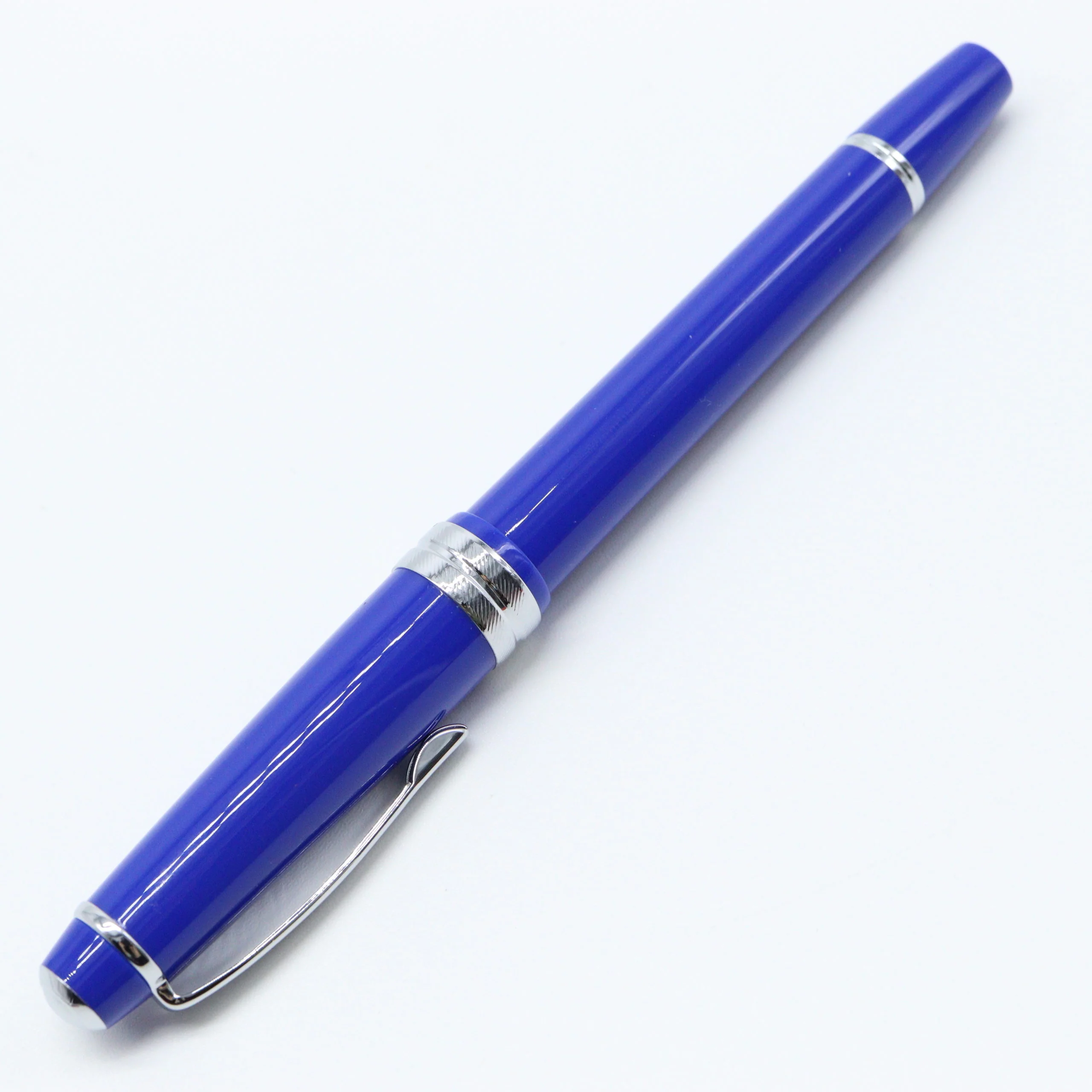 CROSS - BAILEY RESIN W/ CHROME APPOINTMENT FOUNTAIN PEN - BLUE - Image 4