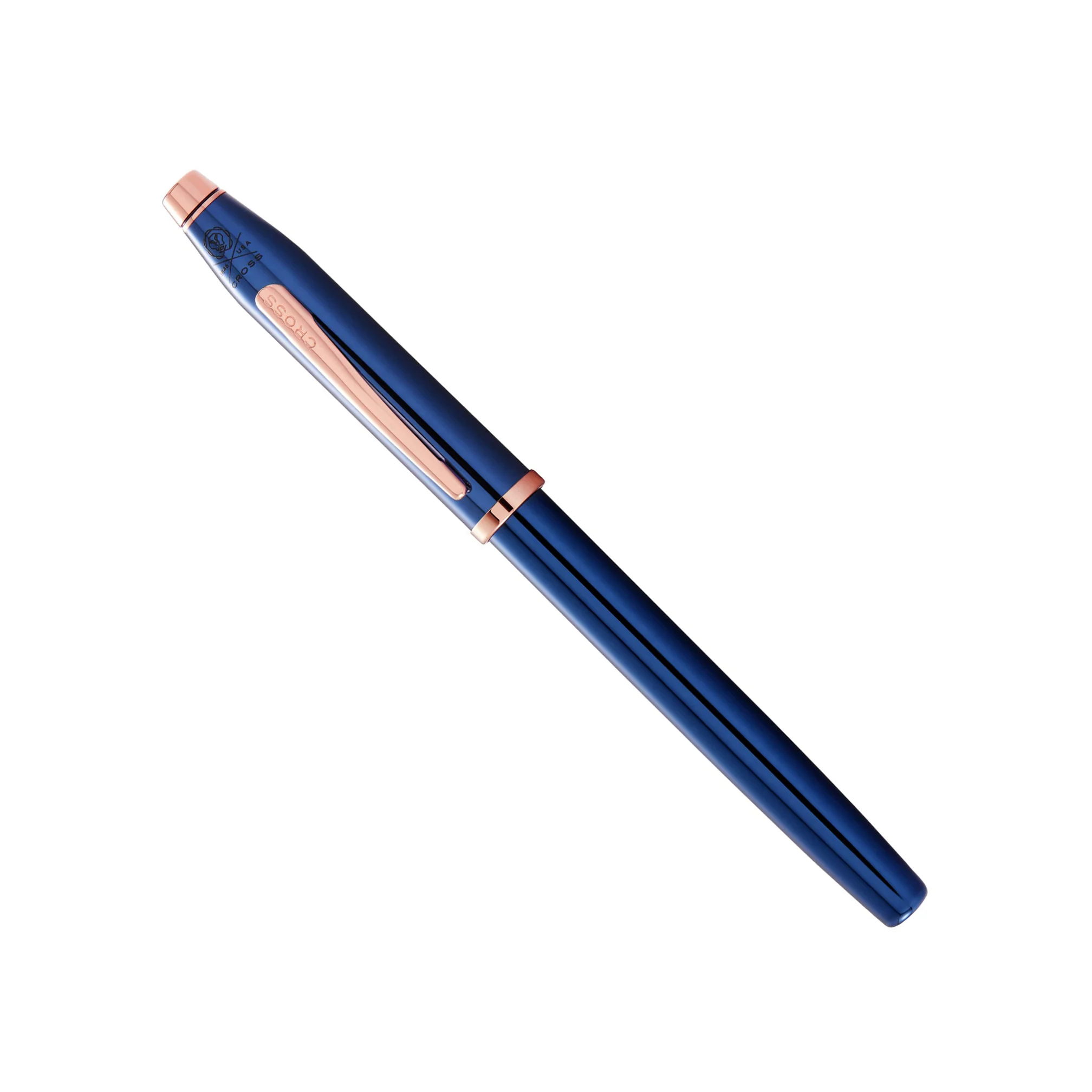 CROSS - CENTURY II - TRANSLUCENT - COBALT - BLUE - LACQUER - FOUNTAIN PEN - Image 3