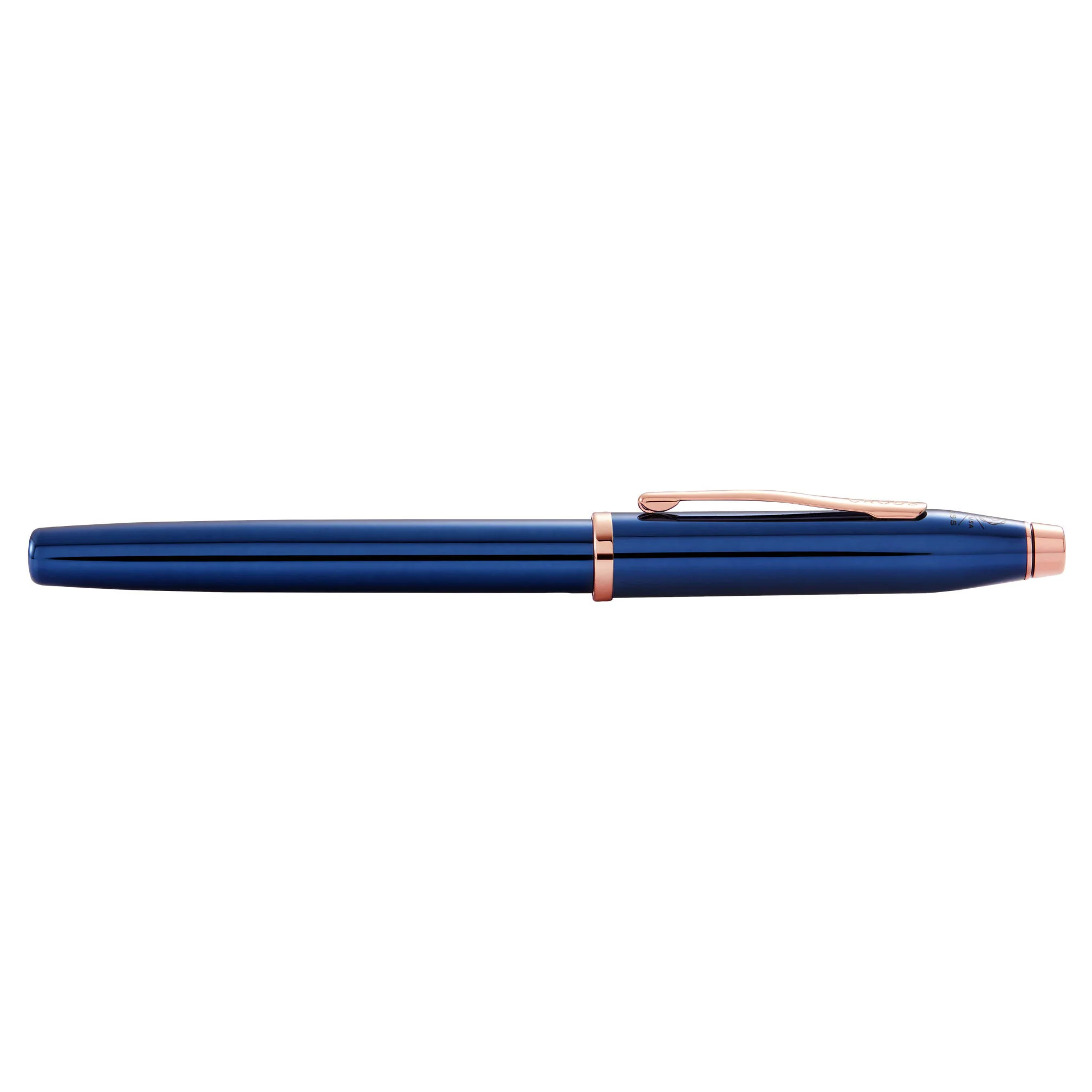 CROSS - CENTURY II - TRANSLUCENT - COBALT - BLUE - LACQUER - ROLLERBALL PEN - Image 3