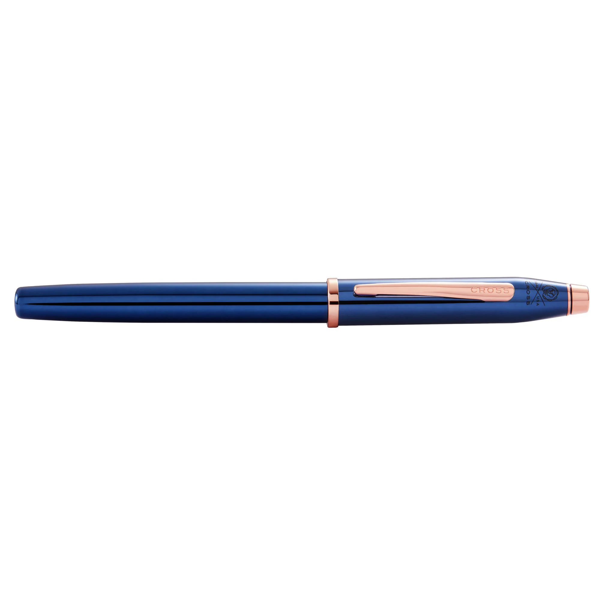 CROSS - CENTURY II - TRANSLUCENT - COBALT - BLUE - LACQUER - ROLLERBALL PEN - Image 4