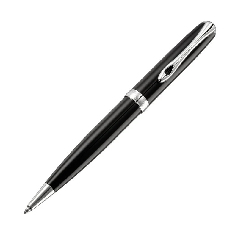 Diplomat - Excellence A2 Ballpoint Pen - Black Lacquer Chrome