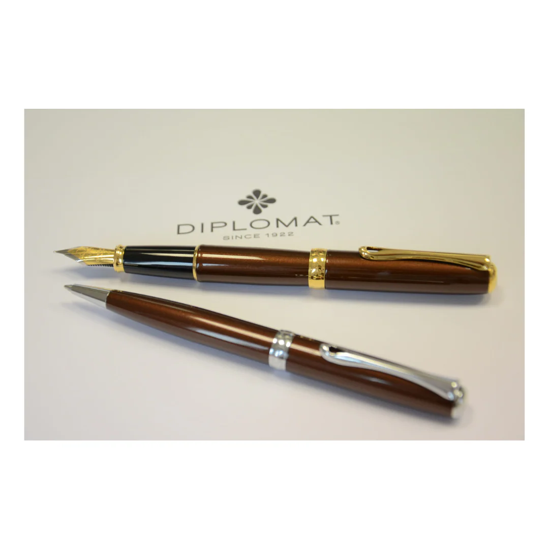 Diplomat - Excellence A2 Ballpoint Pen - Marrakesh Gold - Image 3