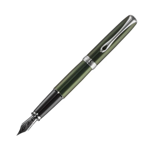 Diplomat - Excellence A2 Fountain Pen - Evergreen Chrome