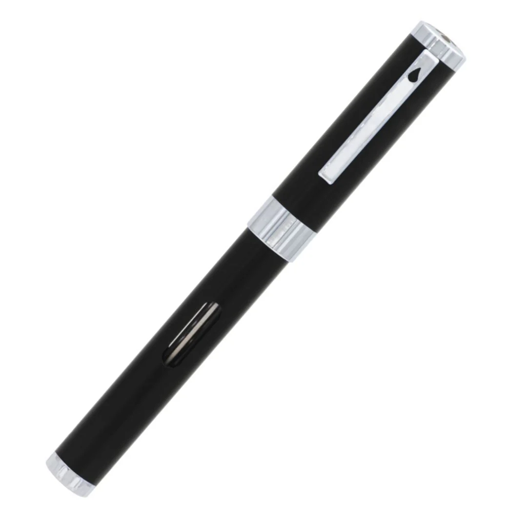 Diplomat - NEXUS Fountain Pen - Black and Chrome - Image 2