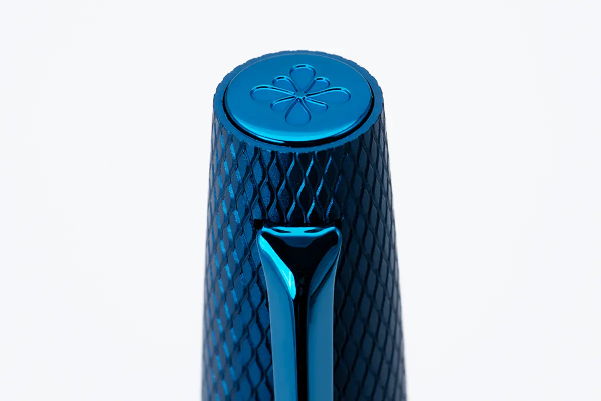 Diplomat - Viper Guilloche Ballpoint - Blue - Image 3