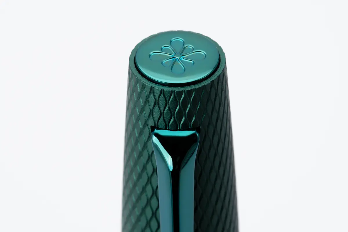 Diplomat - Viper Guilloche Ballpoint - Green - Image 3