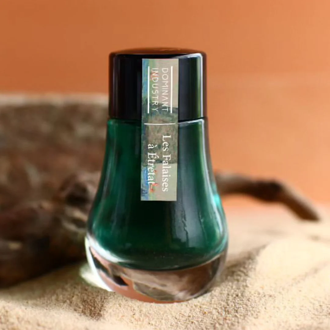 DOMINANT INDUSTRY – PAINTER SERIES – Bottled Fountain Pen Ink (25ml) – No.028 Les Falaises: à Étretat