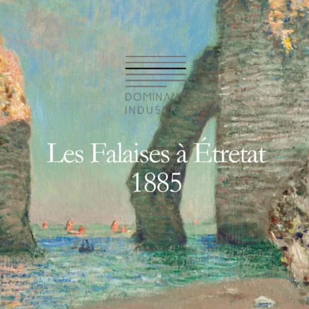 DOMINANT INDUSTRY – PAINTER SERIES – Bottled Fountain Pen Ink (25ml) – No.028 Les Falaises: à Étretat - Image 6