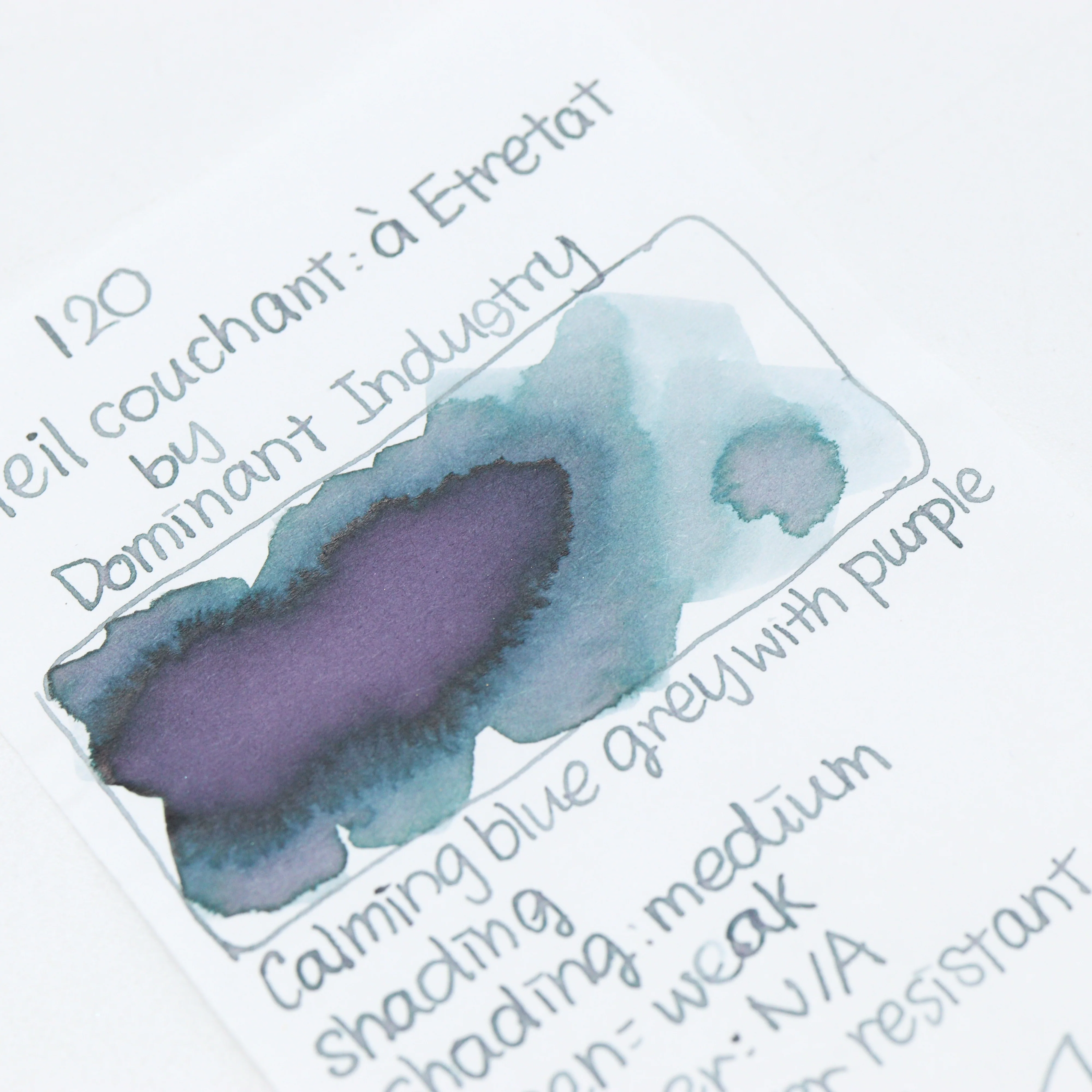 DOMINANT INDUSTRY – PAINTER SERIES – Bottled Fountain Pen Ink (25ml) – No.120 Soleil Couchant: à Étretat - Image 3