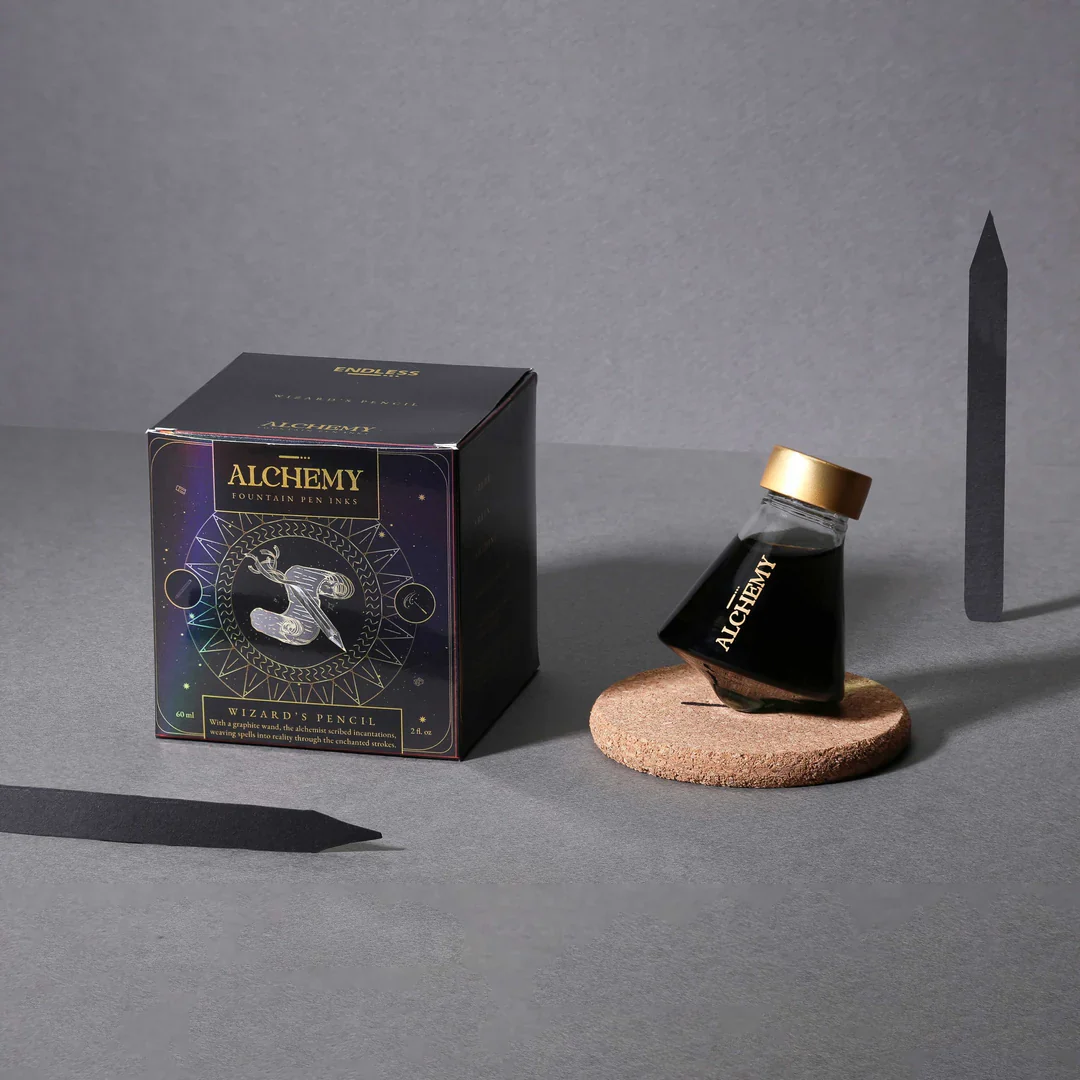 ENDLESS - ALCHEMY FOUNTAIN PEN INKS - WIZARDS PENCIL 60ML - Image 3