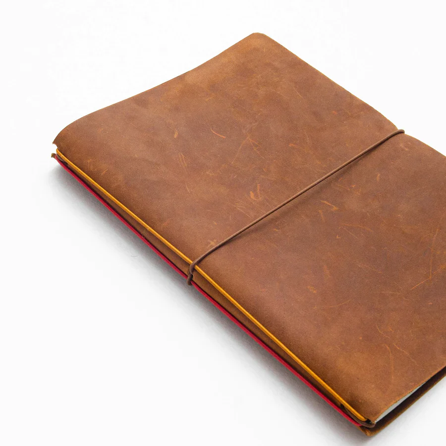 ENDLESS EXPLORER REFILLIABLE LEATHER JOURNAL - Regalia Paper 64 Pages - 'Brown' - Image 8