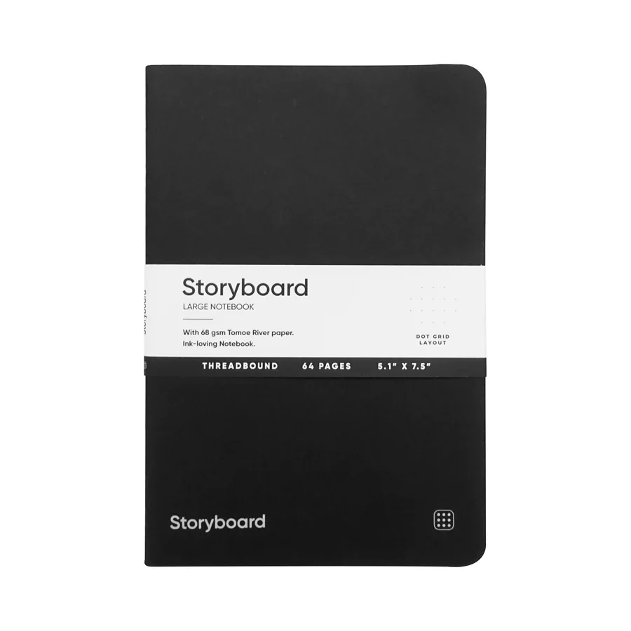 ENDLESS STORYBOARD STANDARD EDITION - TOMOE RIVER PAPER - Large - Black - Image 5
