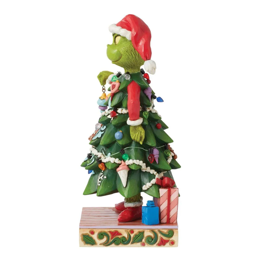 Enesco - Jim Shore: "The Grinch" - Dressed as Tree Figurine - Image 2