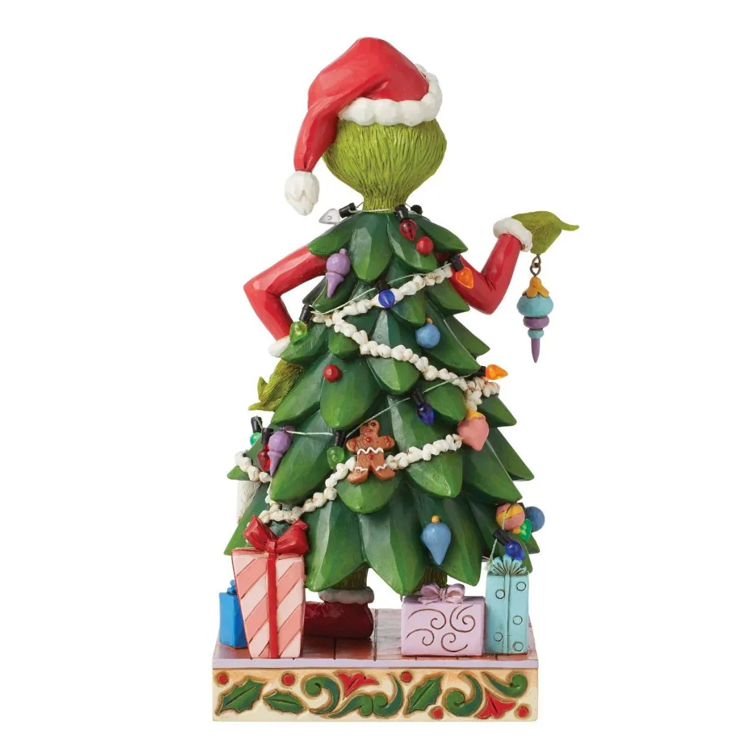 Enesco - Jim Shore: "The Grinch" - Dressed as Tree Figurine - Image 3