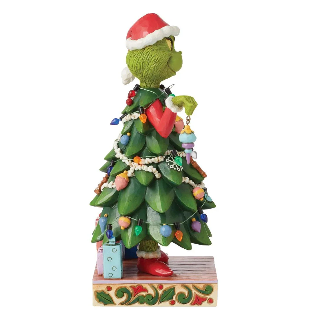 Enesco - Jim Shore: "The Grinch" - Dressed as Tree Figurine - Image 4