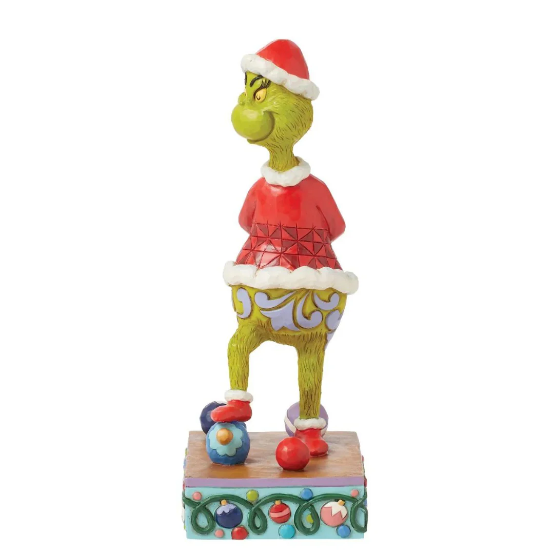 Enesco - Jim Shore: "The Grinch" - Stepping on Ornament Figurine - Image 3