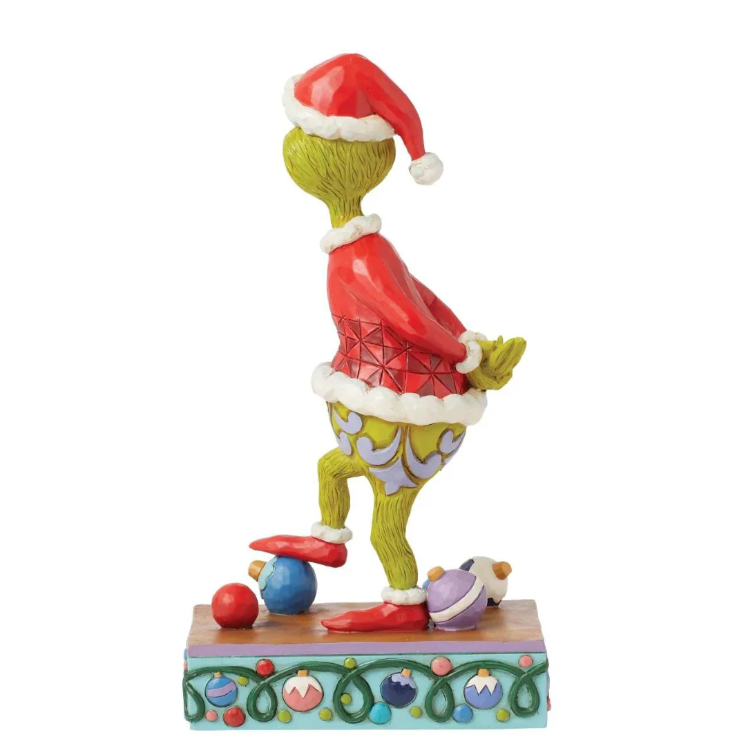 Enesco - Jim Shore: "The Grinch" - Stepping on Ornament Figurine - Image 4