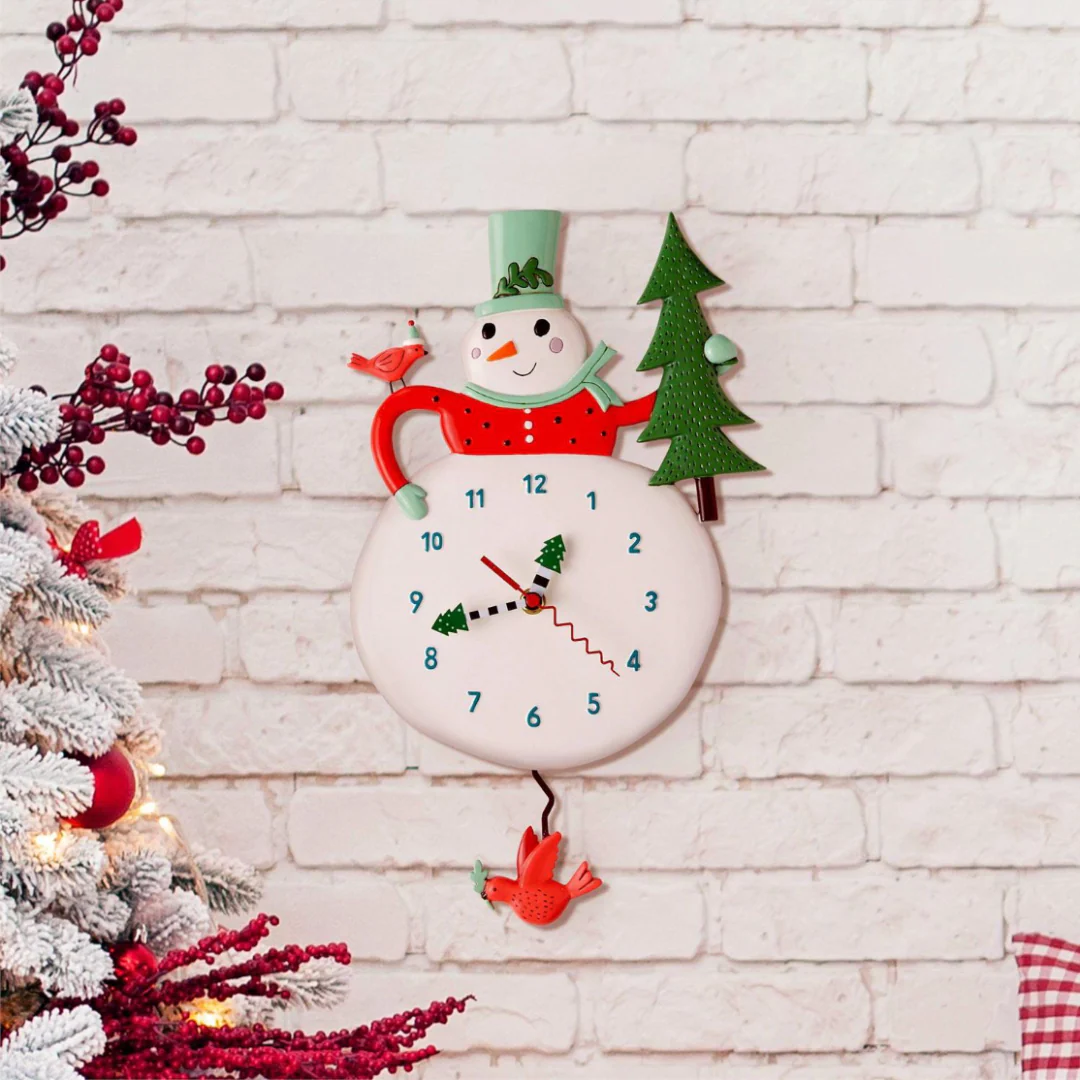 Enesco - Allen Designs - Snowy Joy Clock - Image 2