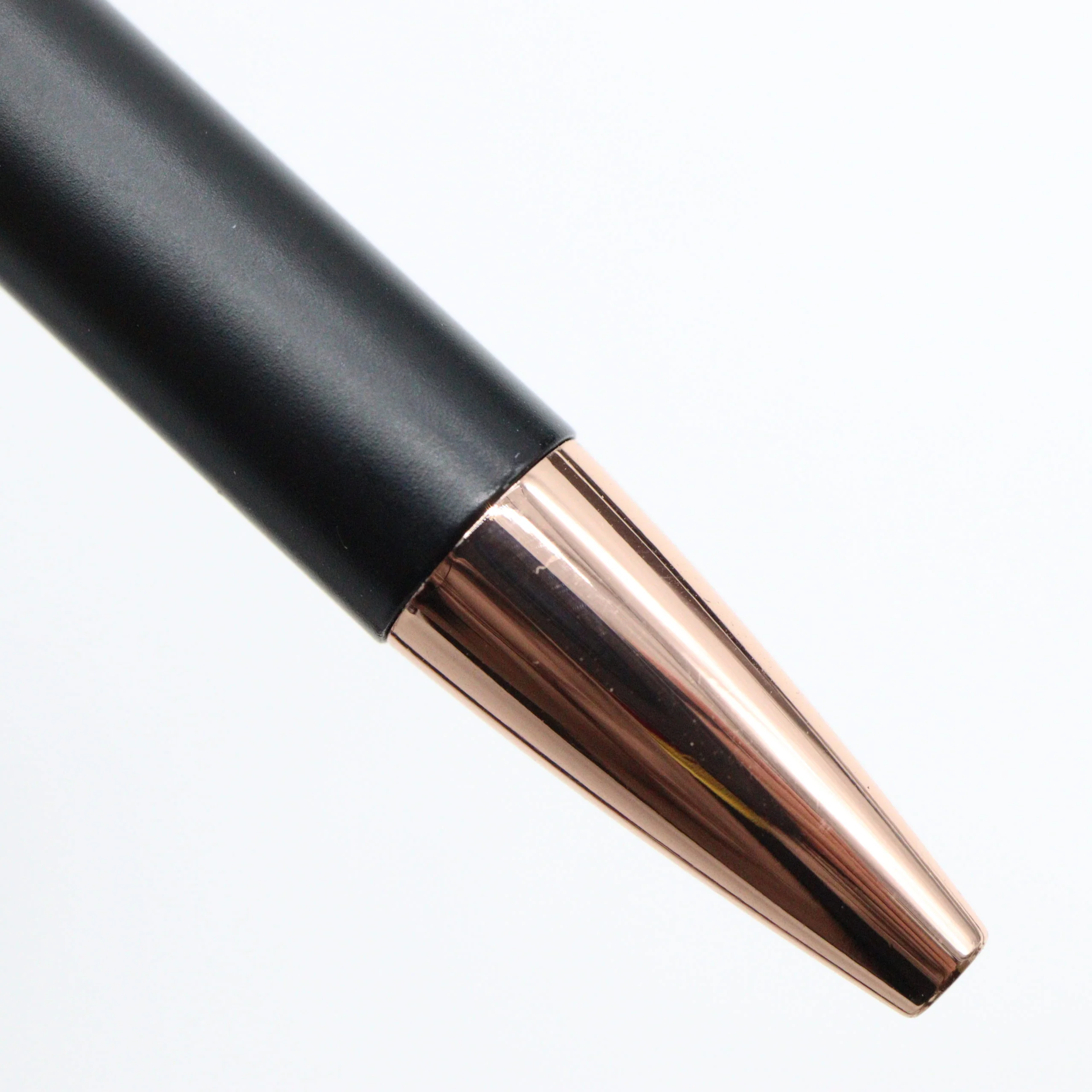 Faber-Castell – NEO Slim Ballpoint Pen with Gift Box Case – Matte Black with Rose Gold Accents (Limited) - Image 3